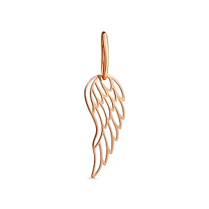 Подвеска из красного золота