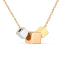 Колье из красного золота