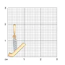 Подвеска из красного золота с фианитами