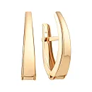 Серьги из красного золота