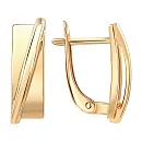 Серьги из красного золота