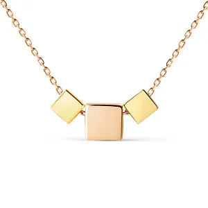 Колье из красного золота