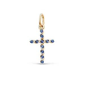 Подвеска из красного золота