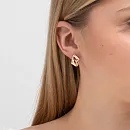 Серьги из красного золота