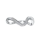 Кольцо из белого золота с бриллиантами