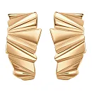 Серьги из красного золота