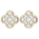 Серьги из красного золота