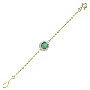 Браслет из желтого золота