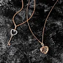 Подвеска из красного золота