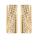 Серьги из красного золота