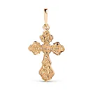 Крест из красного золота