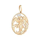 Подвеска из красного золота