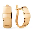 Серьги из красного золота