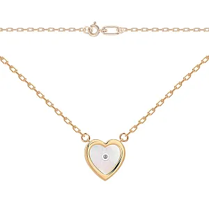 Колье из красного золота