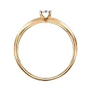 Кольцо из красного золота