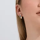 Серьги из красного золота