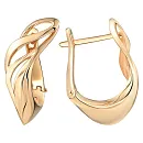 Серьги из красного золота