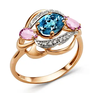 Кольцо из красного золота