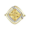 Кольцо из желтого золота