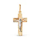 Крест из красного золота