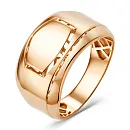 Кольцо из красного золота