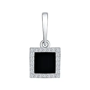 Подвеска из белого золота