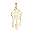 Подвеска из красного золота