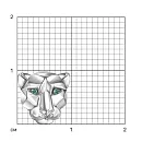 Подвеска из белого золота с изумрудами