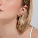 Серьги из красного золота