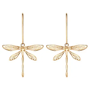 Серьги из красного золота