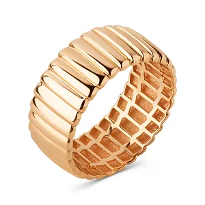 Кольцо из красного золота