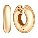 Серьги из красного золота