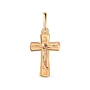 Крест из красного золота