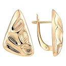 Серьги из красного золота
