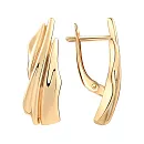 Серьги из красного золота