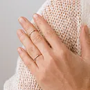 Кольцо из красного золота