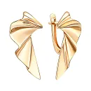 Серьги из красного золота