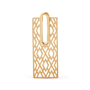 Подвеска из красного золота