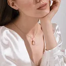 Подвеска из красного золота