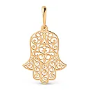 Подвеска из красного золота