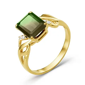 Кольцо из желтого золота