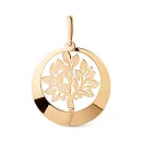 Подвеска из красного золота