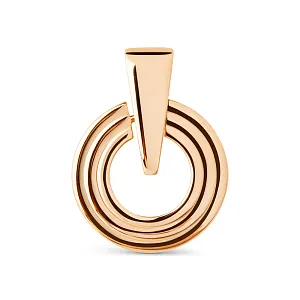 Подвеска из красного золота