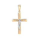 Крест из красного золота