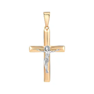 Крест из красного золота