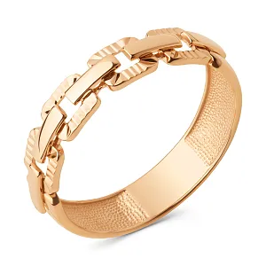 Кольцо из красного золота