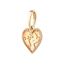 Подвеска из красного золота