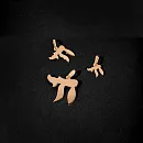 Подвеска из красного золота