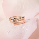 Кольцо из красного золота