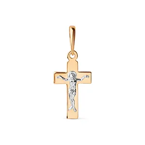 Крест из красного золота